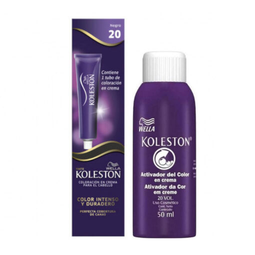 Tintura en Pomo + Activador 20 Vol Koleston 20