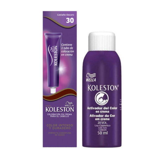 Tintura en Pomo + Activador 20 Vol Koleston 30