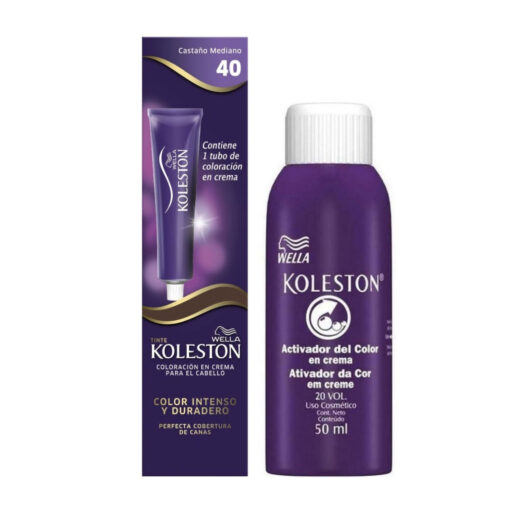 Tintura en Pomo + Activador 20 Vol Koleston 40