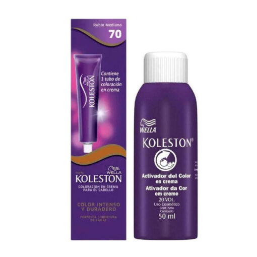 Tintura en Pomo + Activador 20 Vol Koleston 70