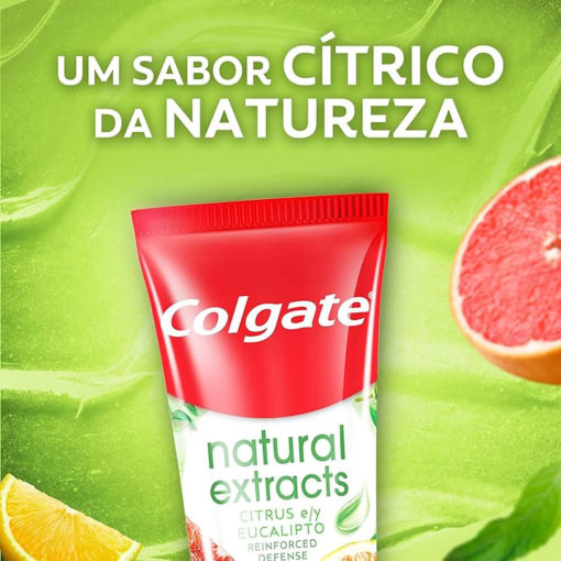 Crema Dental Colgate Natural Extracts Citrus y Eucalipto X 90 Gr - Imagen 6