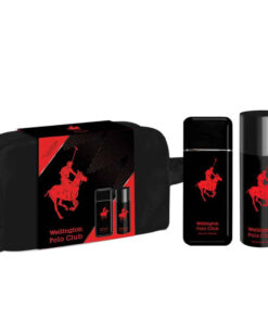 Perfume Desodorante Neceser Wellington Polo Club Black