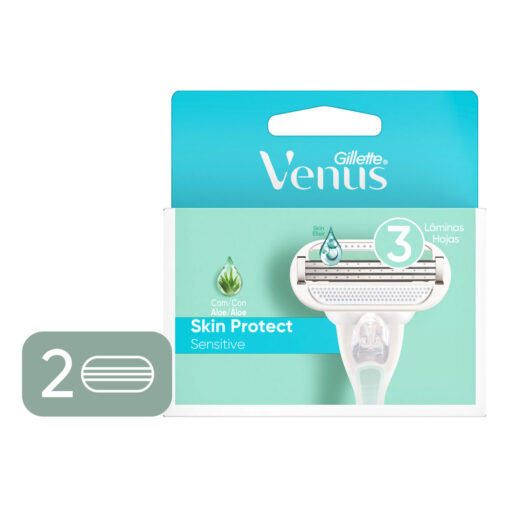 Repuesto Máquina de Afeitar Gillette Venus Sensitive X 2 U - Imagen 2