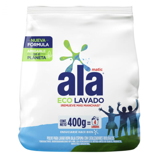 Jabón en Polvo Ala Matic X 400 Gr