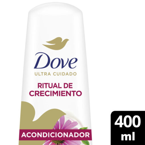 Acondicionador Dove Ritual de Crecimiento Equinácea y Té Blanco X 400 Ml - Imagen 2
