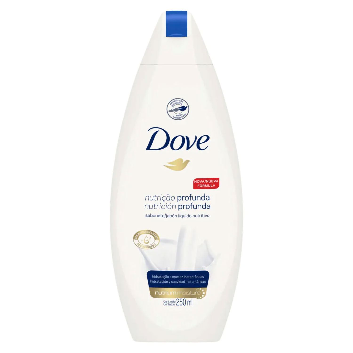 Jabon Liquido Dove Piel Sensible X 250 Ml