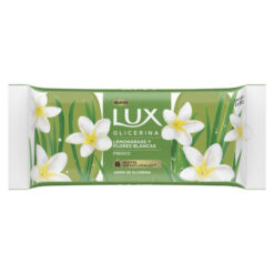 Jabón Glicerina en Barra Lux Lemongrass y Flores blancas X 3 U
