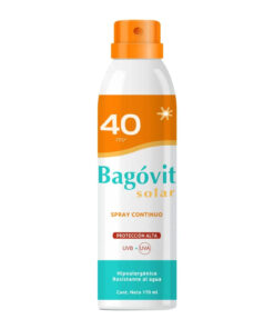 Protector Solar Aerosol Bagovit FPS 40 X 170 Ml
