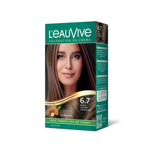 Tintura en Kit L'Eau Vive 6.7 Rubio Oscuro Chocolate