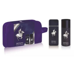 Perfume Desodorante Neceser Wellington Polo Club  Blue X 1 U