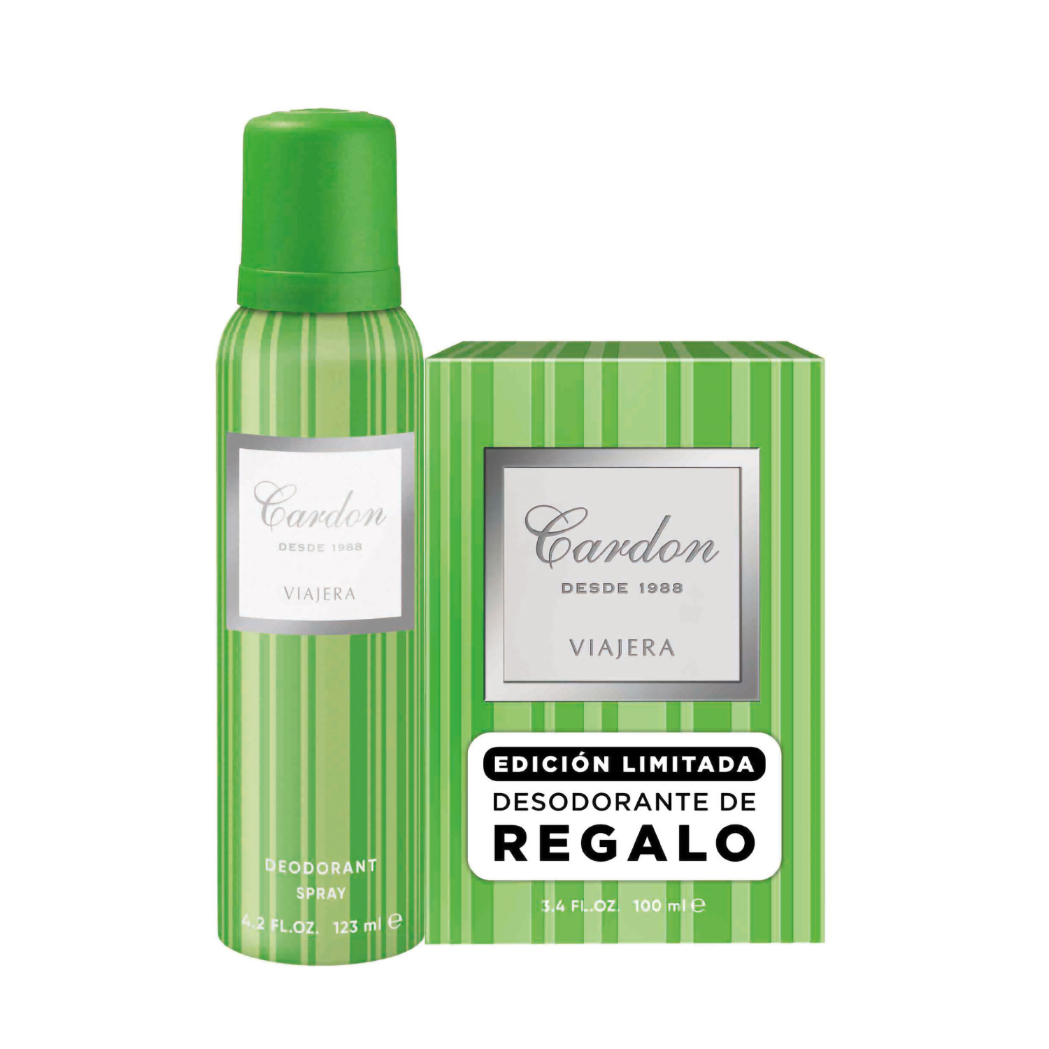 Set Perfume + Desodorante Cardon Viajera X 1 U