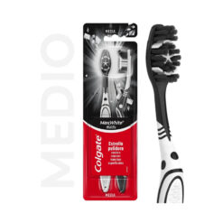 Cepillo de dientes Colgate Max White Carbón X 2 U