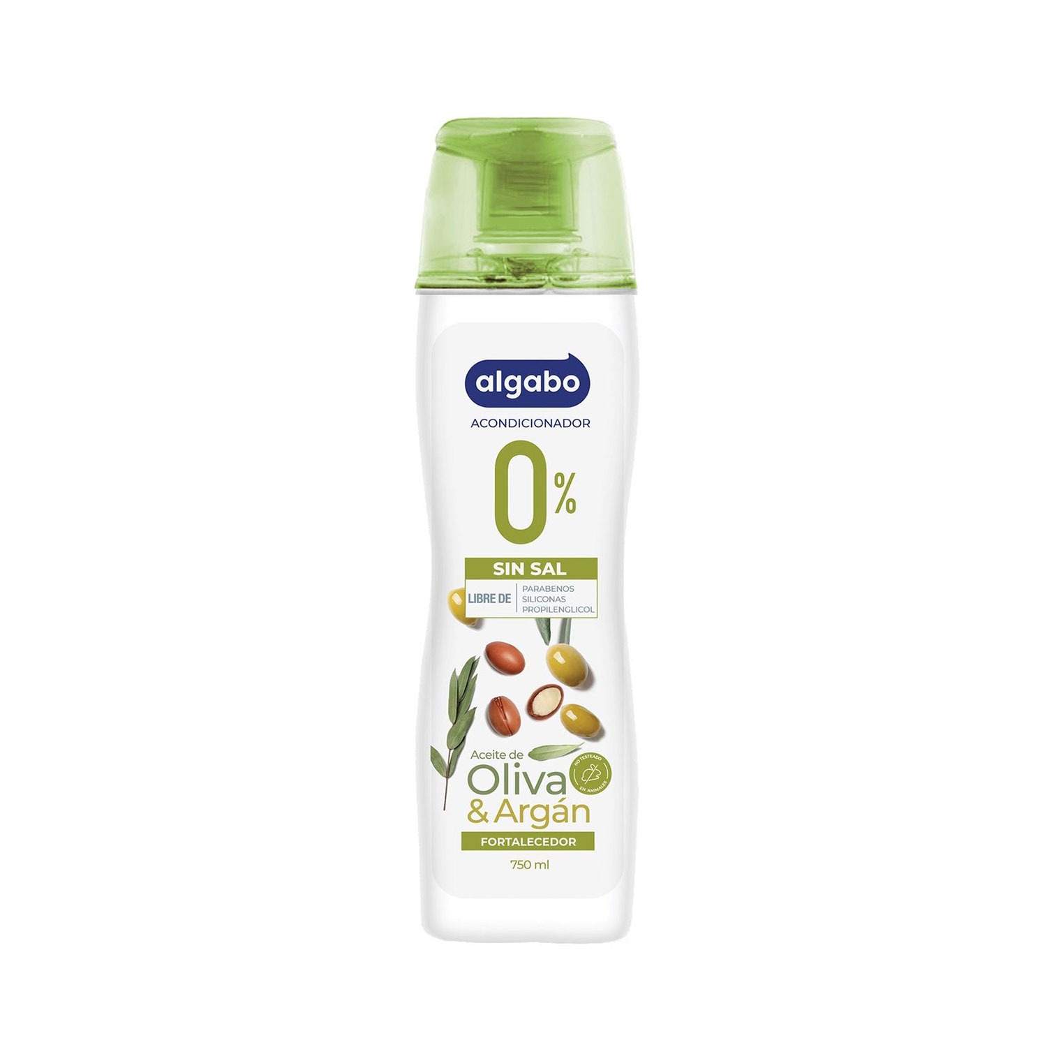 Acondicionador Algabo Linea Natural Oliva y Argan X 750 Ml