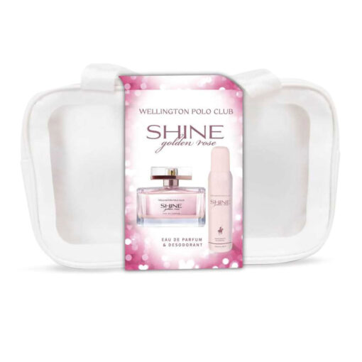 Perfume + Desodorante + Neceser Polo Club Shine Golden Rose
