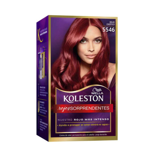 Kit de Tintura Koleston Rojos Sorprendentes 5546 Rojo Exótico
