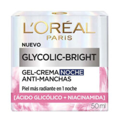 Alternative view of Gel Crema Anti Manchas Loreal Paris Glycolic Bright Noche X 50 Ml