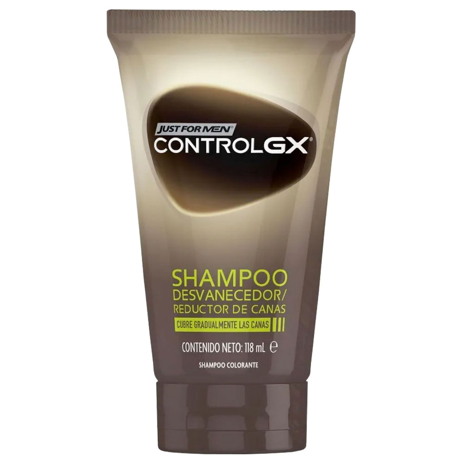 Shampoo Desvanecedor De Canas Just For Men Cabello X 118 Ml