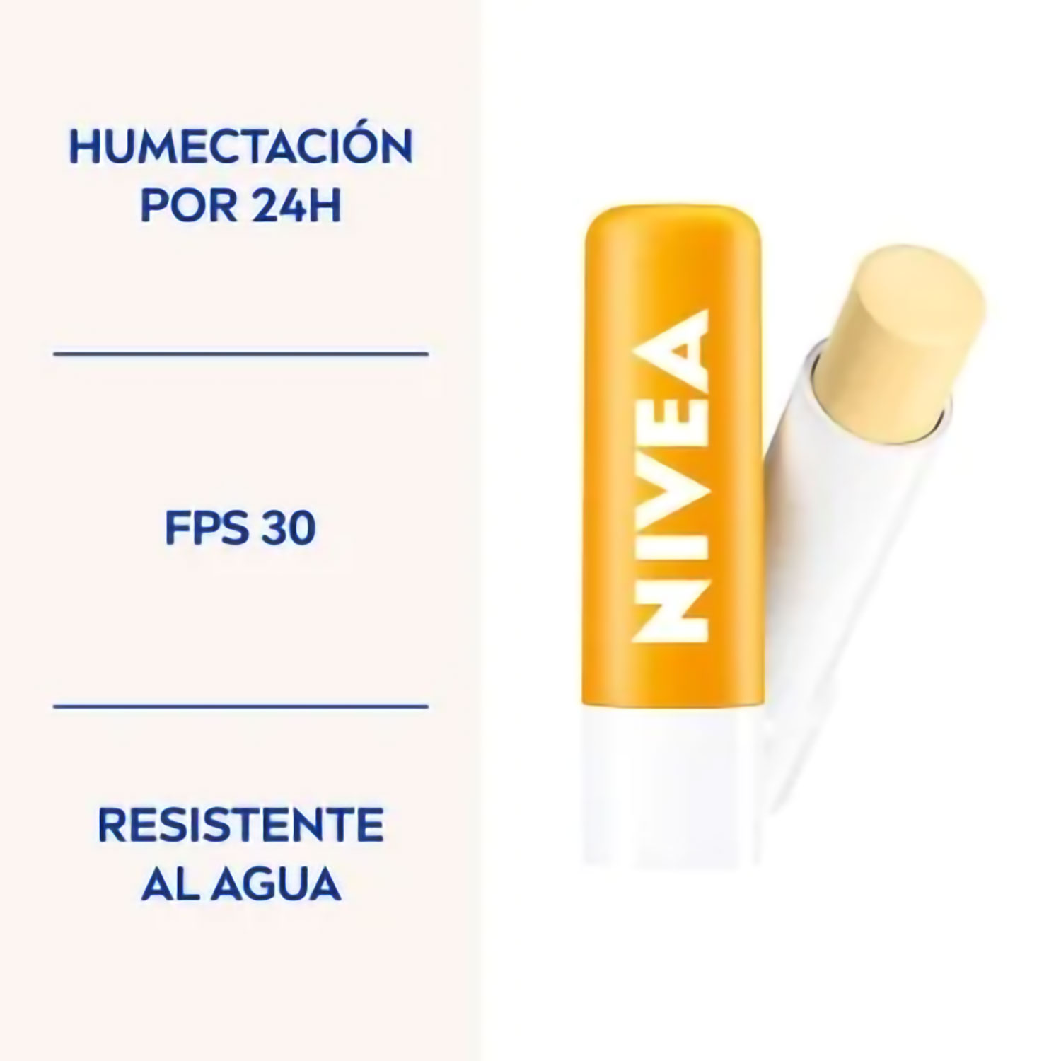 Protector Labial Nivea Protect F30 X 4,8 Gr - Imagen 3