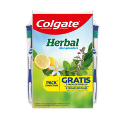 Cepillo de dientes + Pasta Dental Colgate Herbal Blanqueadora  X 1 U