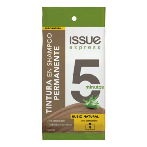 Tintura en Shampoo Issue Express 5 Minutos Rubio Natural X 1 U