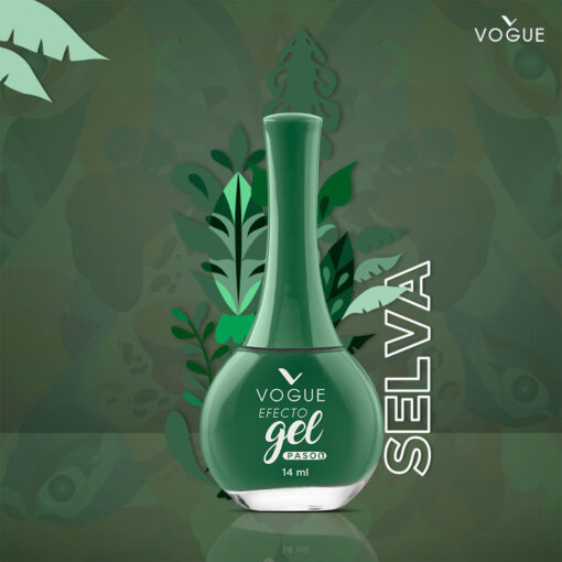 Esmalte Vogue Efecto Gel Selva X 1 U - Imagen 3