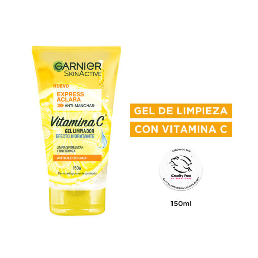 Gel de Limpieza Garnier Vitamina C  X 150 Ml - Imagen 3