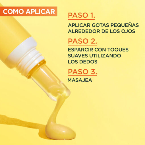 Contorno de Ojos Garnier Vitamina C  X 15 Ml - Imagen 7