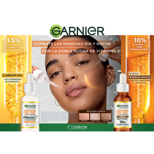 Serum Facial Garnier Vitamina C Noche X 30 Ml - Imagen 8