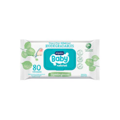 Toallitas Humedas para bebés Algabo Natural Biodegradables X 80 U