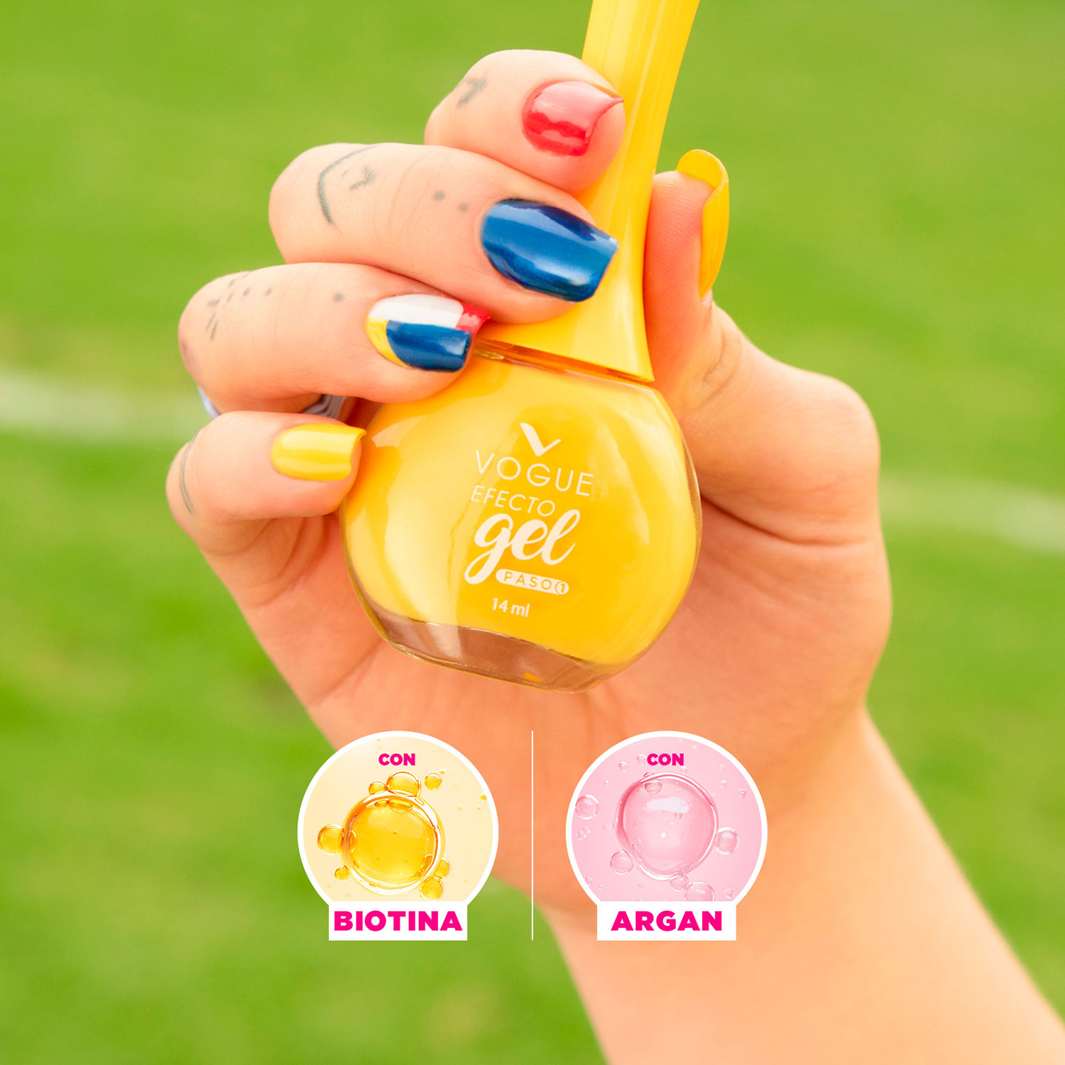 Esmalte Efecto Gel Vogue Selección Latina Pasión X 14 Ml - Imagen 9