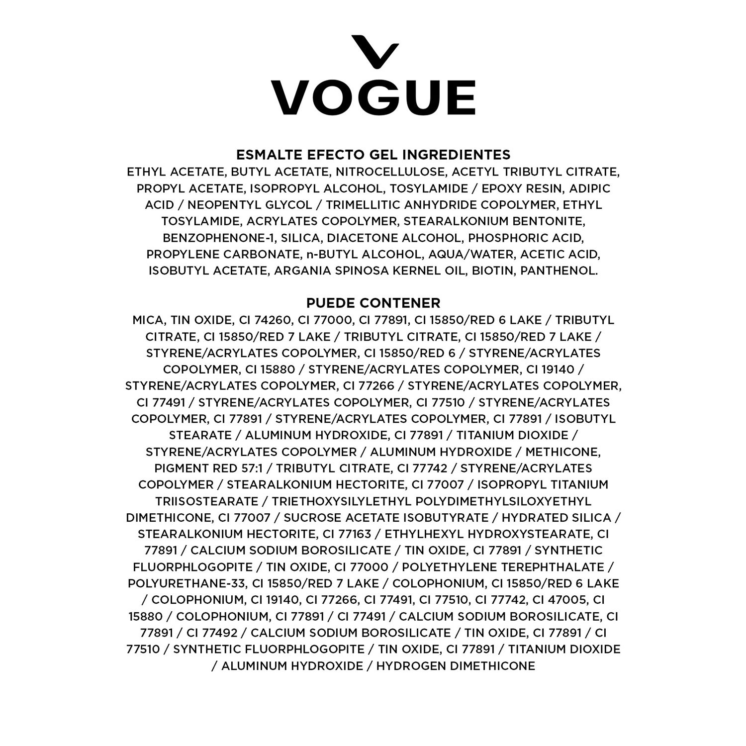 Esmalte Efecto Gel Vogue Selección Latina Pasión X 14 Ml - Imagen 10