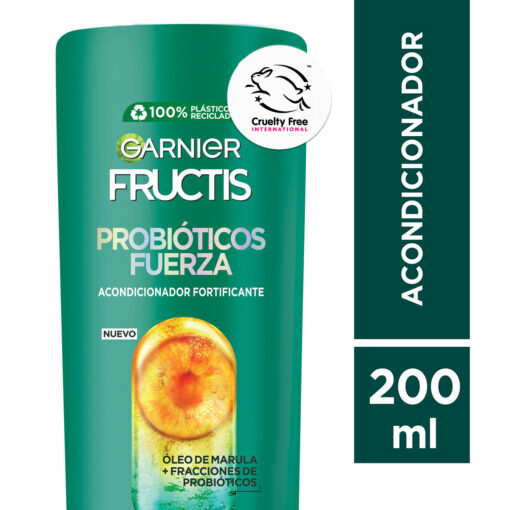Acondicionador Garnier Fructis Probióticos Fuerza X 200 Ml - Imagen 2