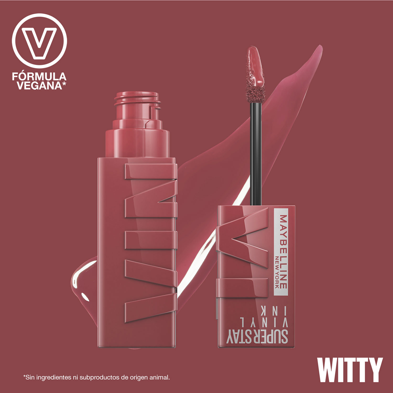 Labial Líquido Maybelline Superstay Vinyl Ink Witty X 4,2 Ml - Imagen 5