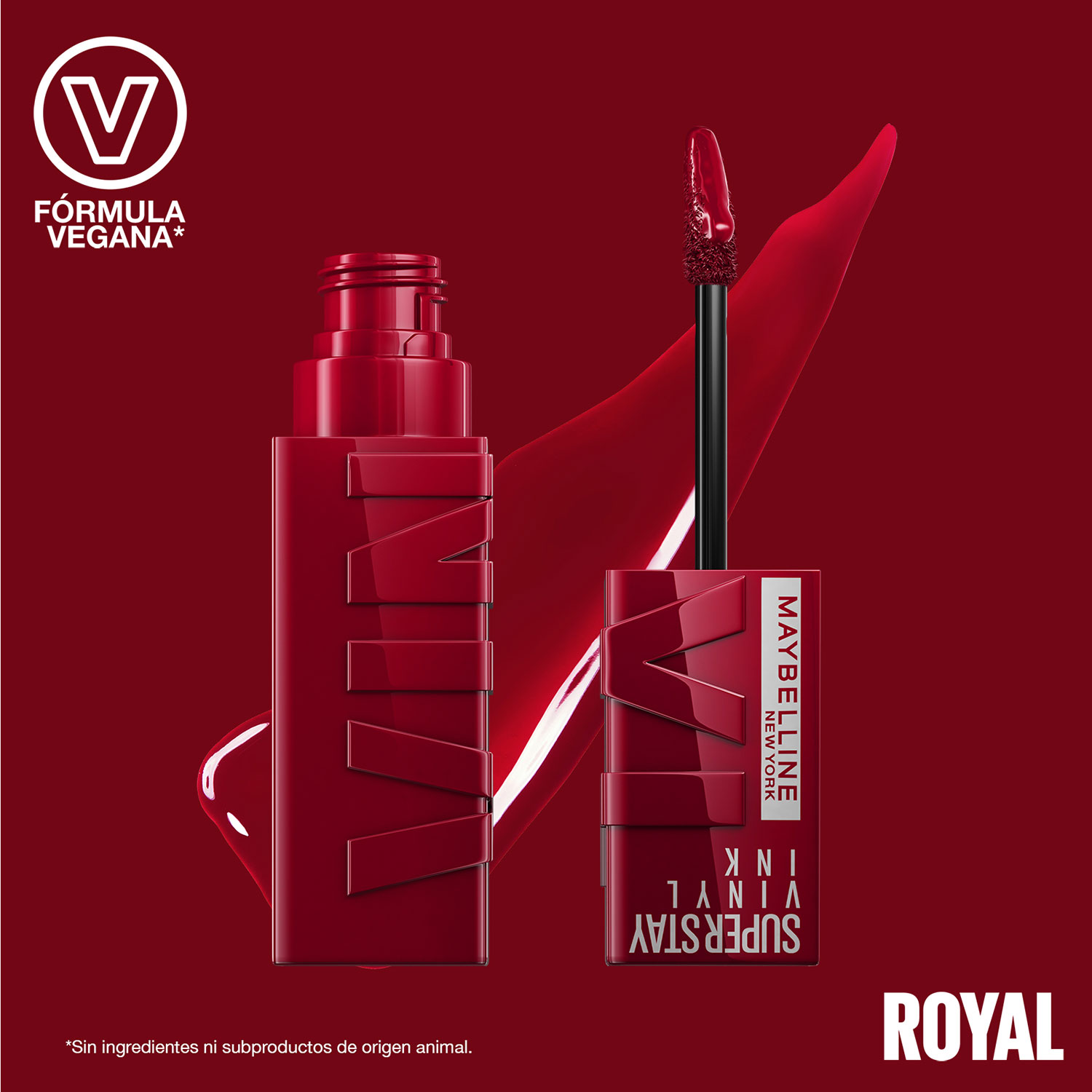 Labial Líquido Maybelline Superstay Vinyl Ink Royal X 4,2 Ml - Imagen 6