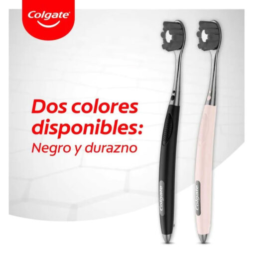 Cepillo de Dientes Colgate Pro Cuidado Carbón Extra Suave X 2 U - Imagen 6