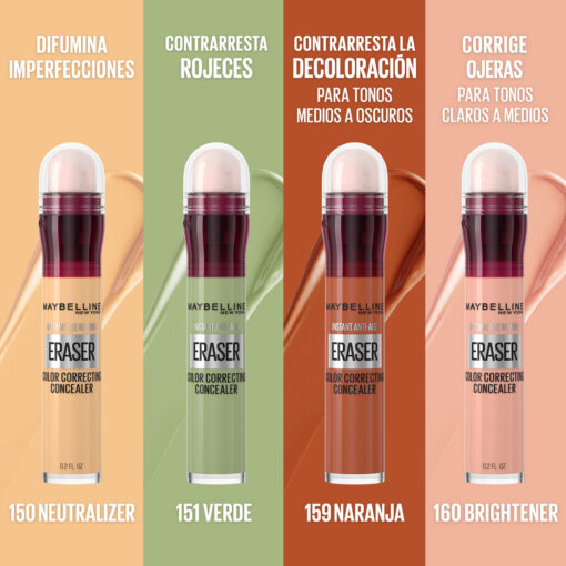 Corrector Antiojeras Maybelline Instant Age Rewind 159 Orange X 6 Ml - Imagen 6