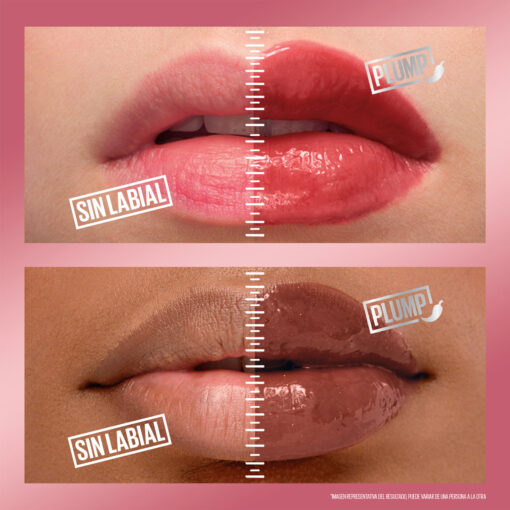 Brillo Labial Maybelline Lifter Plump 06 Hot Chili X 5,4 Ml - Imagen 6