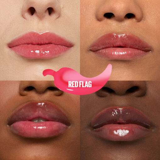 Brillo Labial Maybelline Lifter Plump 04 Red Flag X 5,4 Ml - Imagen 4
