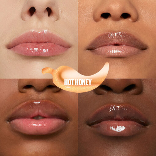 Brillo Labial Maybelline Lifter Plump 08 Hot Honey X 5,4 Ml - Imagen 4