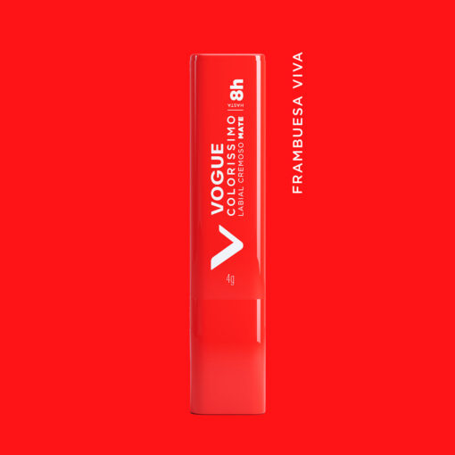 Labial en Barra Vogue Colorissimo  X 4 Gr - Imagen 5