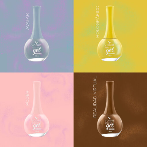 Esmalte Efecto Gel Vogue Vibra Virtual Realidad Virtual X 14 Ml - Imagen 7