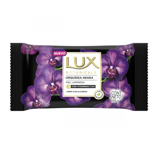 Jabón con Glicerina en Barra Lux Botanicals Orquídea Negra X 125 Gr