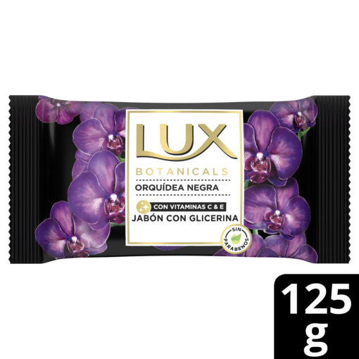 Jabón con Glicerina en Barra Lux Botanicals Orquídea Negra X 125 Gr - Imagen 3