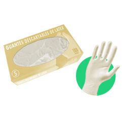 Alternative view of Guantes de Látex    Chico X 100 U