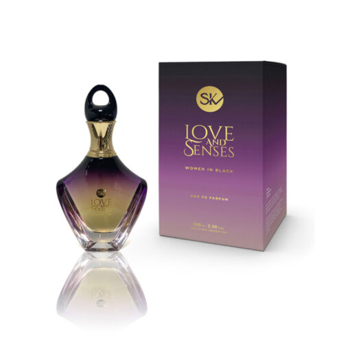 Perfume Love and Senses  Women in Black X 100 Ml