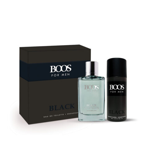 Estuche Perfume Desodorante Boos  Black X 1 U