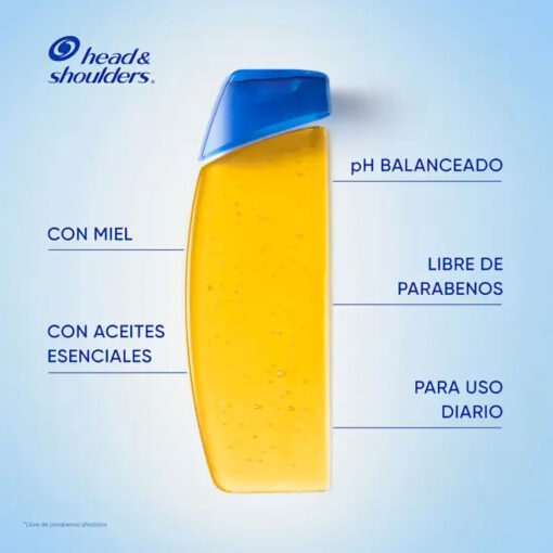 Shampoo Head & Shoulders  Anti Resequedad X 375 Ml - Imagen 7