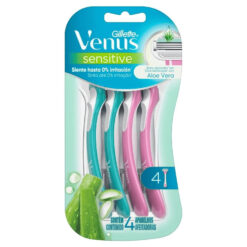 Máquina de Afeitar Gillette Venus Sensitive X 4 U