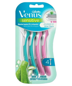 Máquina de Afeitar Gillette Venus Sensitive X 4 U