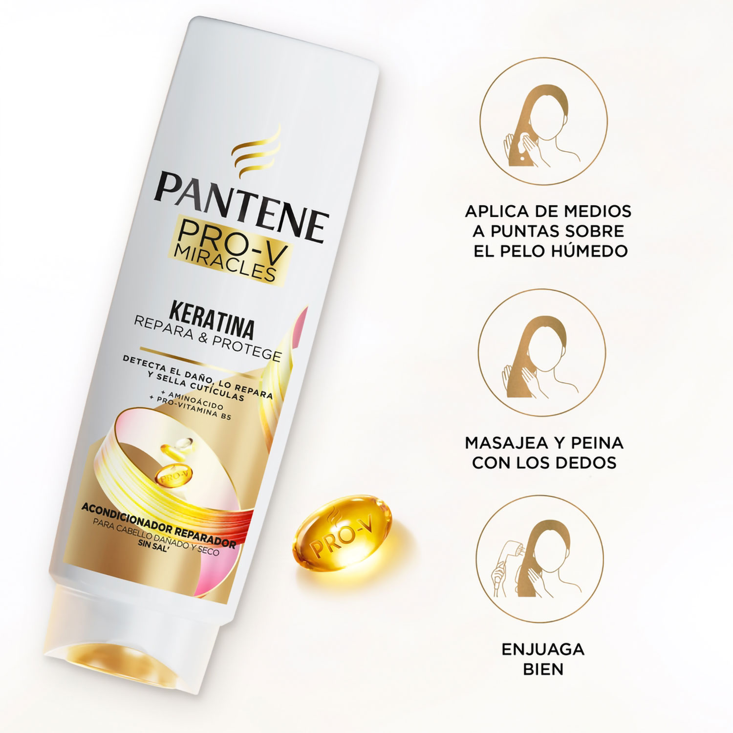 Acondicionador Pantene Pro V Miracles X 510 Ml - Imagen 9